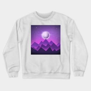 Purple Space Dreams Crewneck Sweatshirt